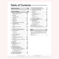 Table of contents example.