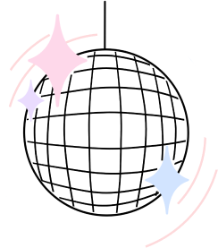 image of a shining ball